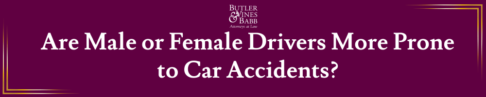 Are Male or Female Drivers More Prone to Car Accidents?