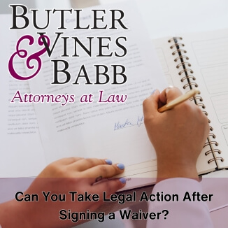 Can You Take Legal Action After Signing a Waiver?