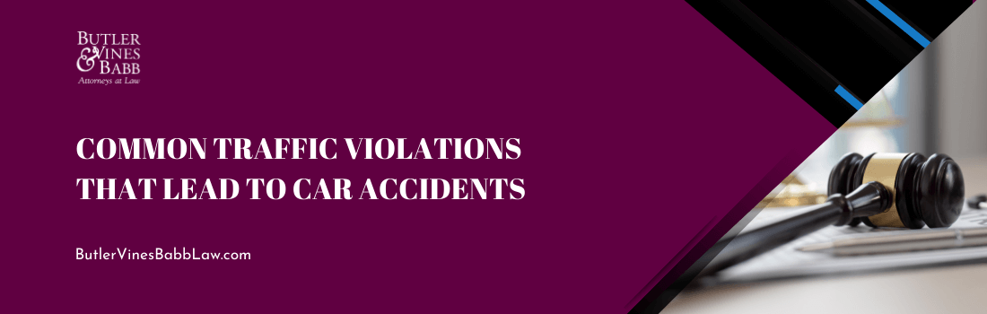 Common Traffic Violations That Lead to Car Accidents