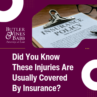 Did You Know These Injuries Are Usually Covered By Insurance?