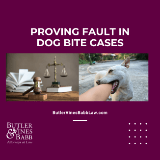 Proving Fault in Dog Bite Cases
