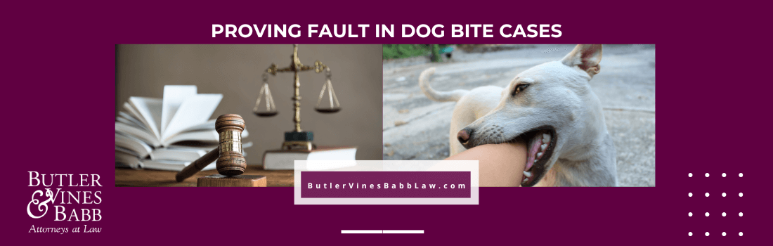 Proving Fault in Dog Bite Cases