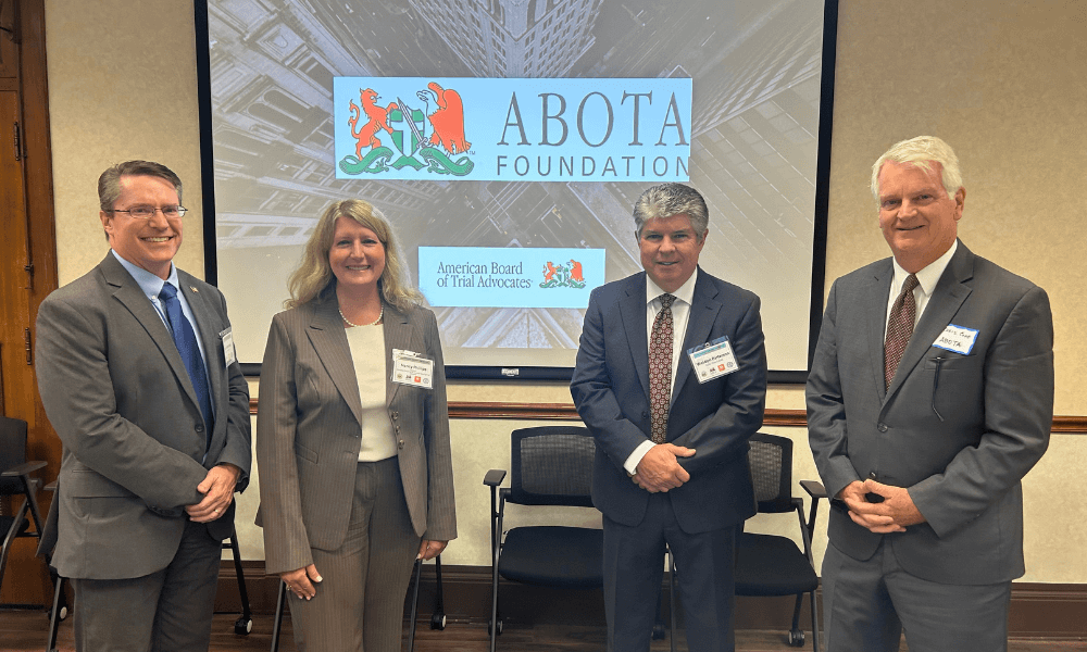 Weldon Patterson Attends Teachers Law School in Chattanooga